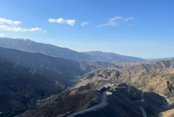 High atlas mountains in the Casablanca tour